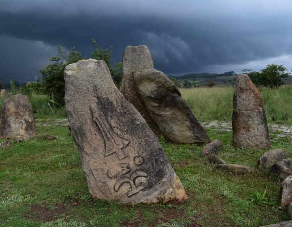 Dual UNESCO Heritage Day Trip: Tiya Stelae, Adadi Mariam & Melka Kunture